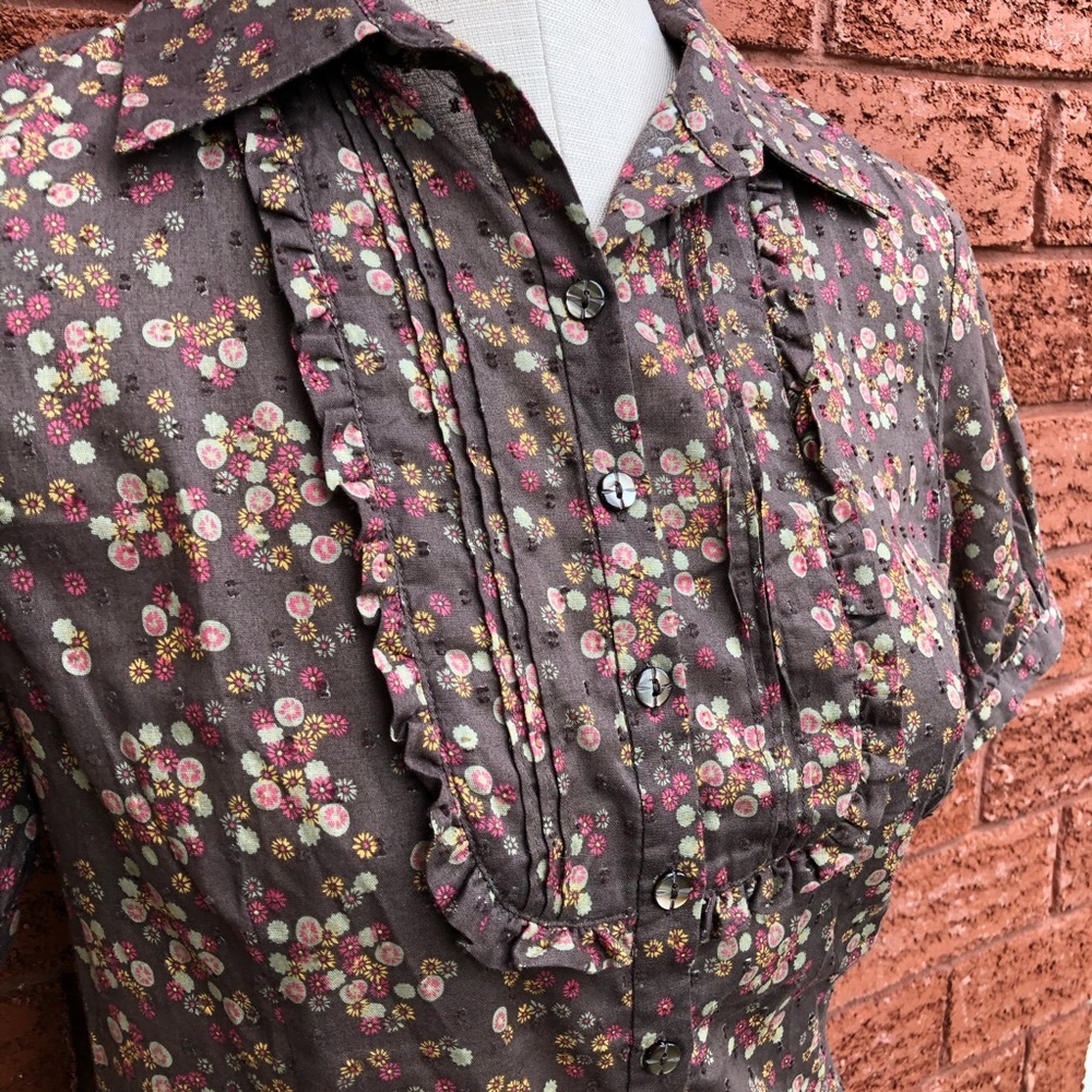 floral button down